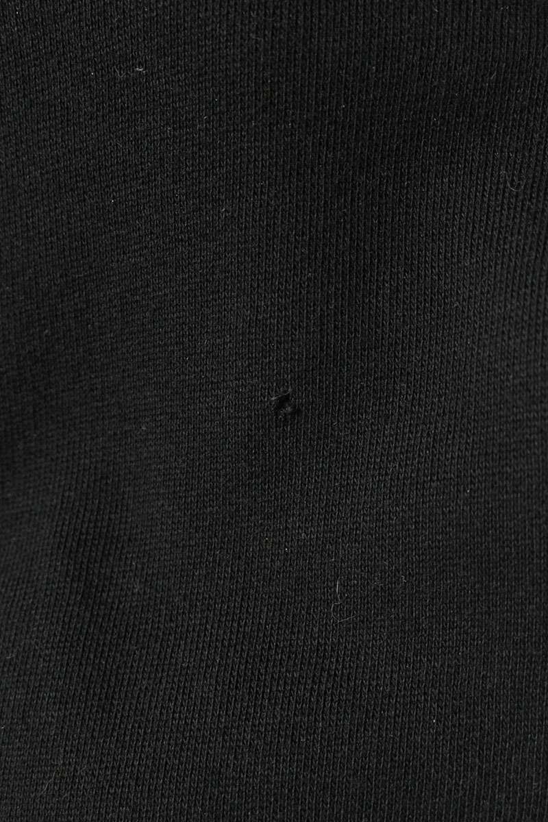 FENDI FF Logo Pullover Hoodie Black Size S