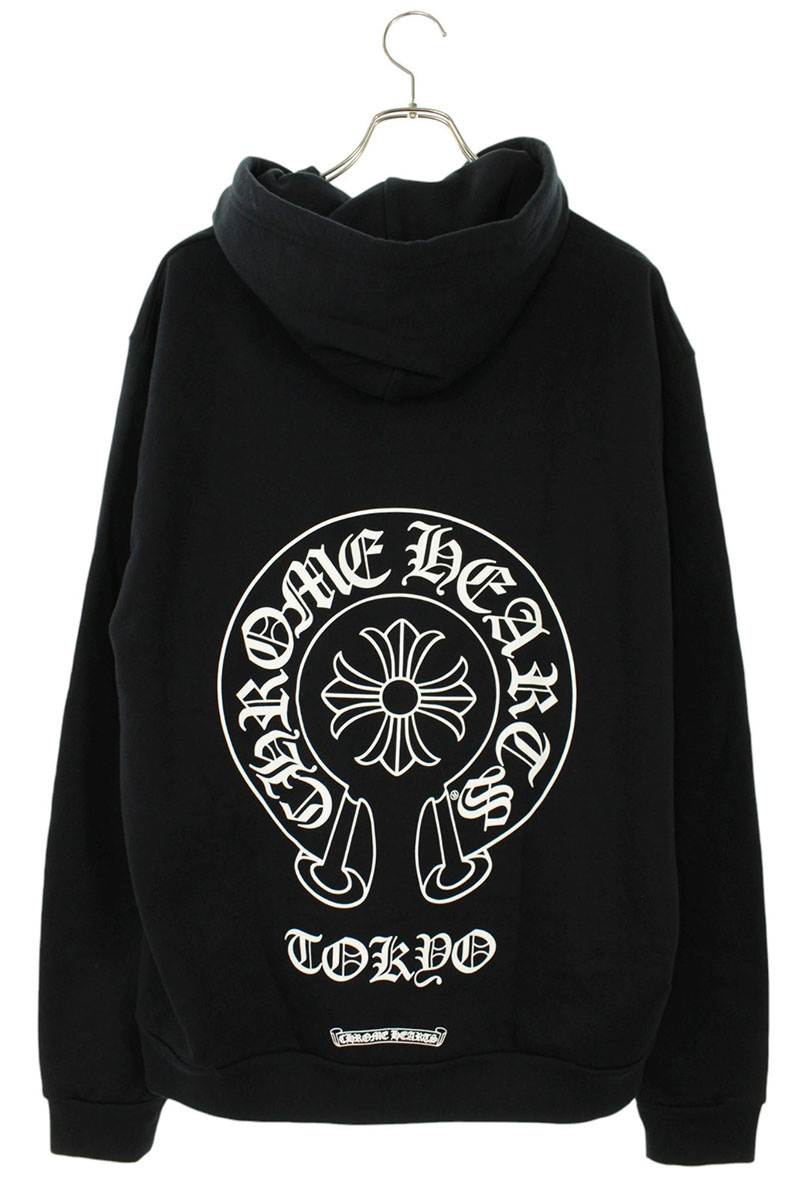 Chrome Hearts SWTSHRT HD PLVR LTD Tokyo Horseshoe Size M