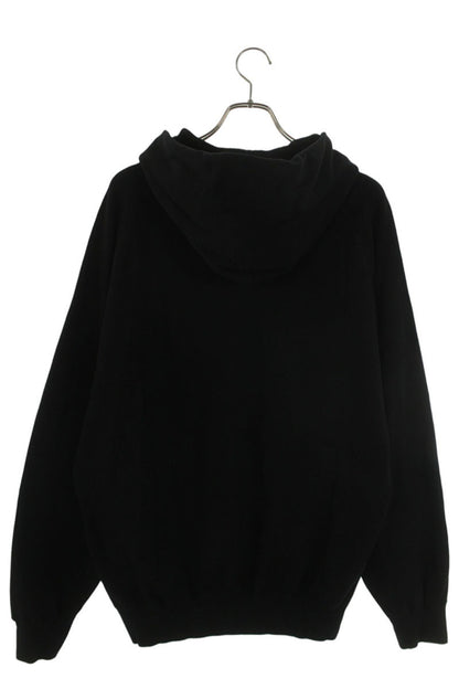 COMOLI SS26 Cotton French Terry Zip Hoodie Black Size L