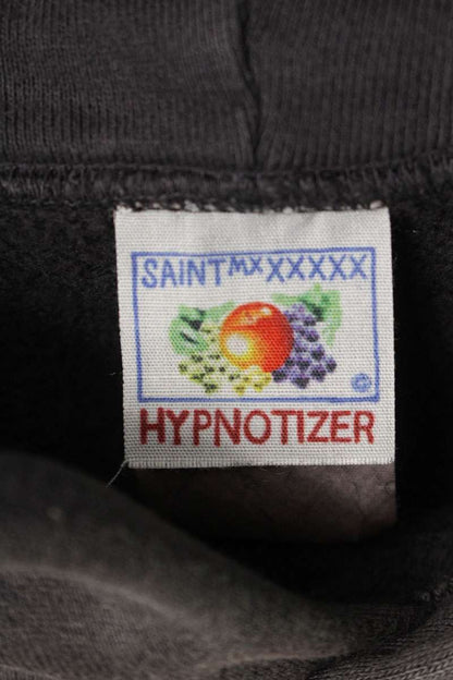 SAINT MICHAEL 24SS Distressed Angel Print Hoodie Size L