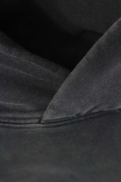 BALENCIAGA XXXL Embroidery Pullover Hoodie Black Size S