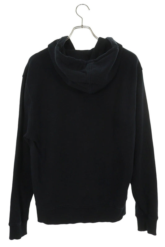 AMI Alexandre Mattiussi Heart Embroidered Logo Hoodie Size S
