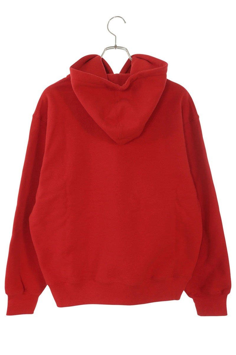 SUPREME Small Box Hooded Sweatshirt Red Size S
