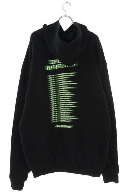 BALENCIAGA 19AW Speedhunters Pullover Hoodie Black Size XXS