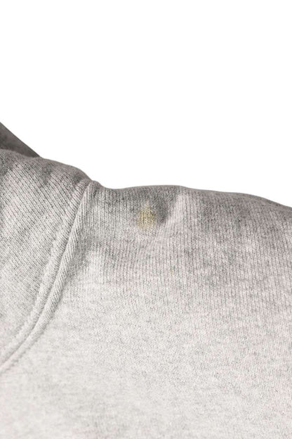 SUPREME Contrast Cutout Hooded Sweatshirt Gray Size L