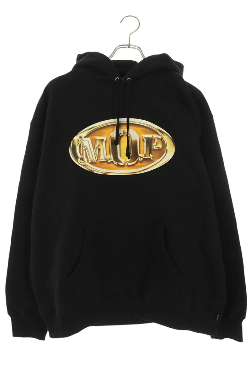 SUPREME M.O.P. Hooded Sweatshirt Black Size L