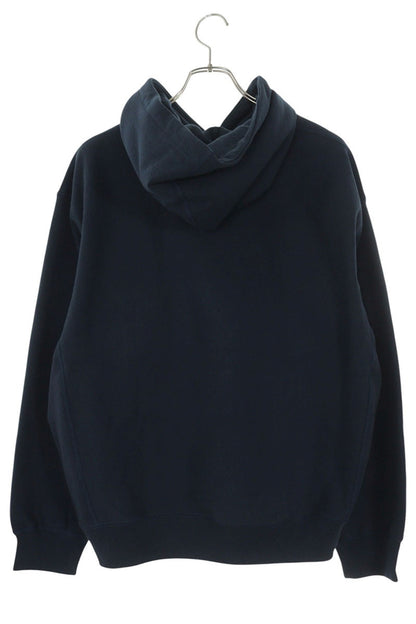 SUPREME Swarovski Motion Logo Hoodie Navy Size M