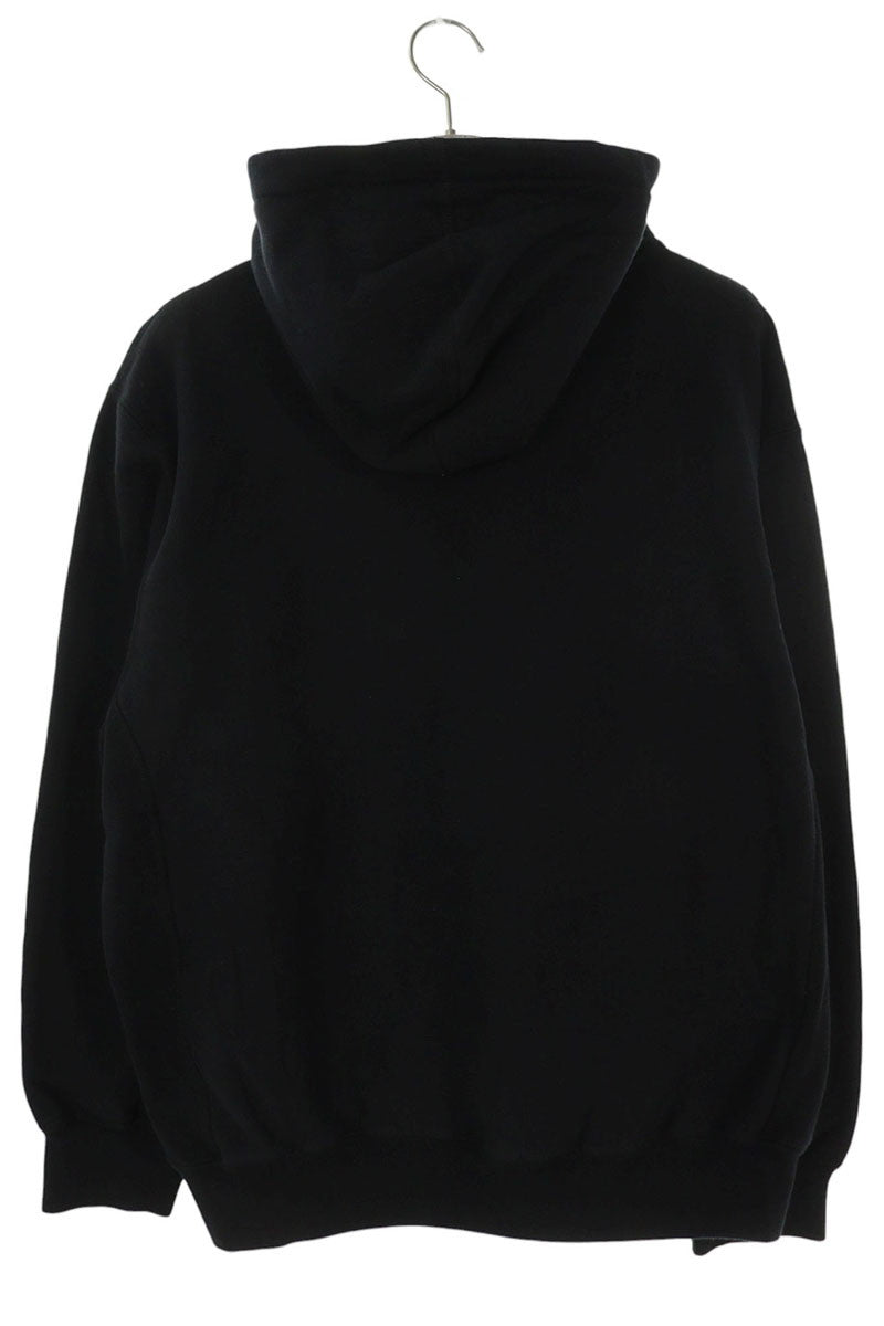 SUPREME Printed Arc Hooded Sweatshirt Black Cotton Size M