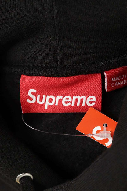 SUPREME M.O.P. Hooded Sweatshirt Black Cotton Blend Size S