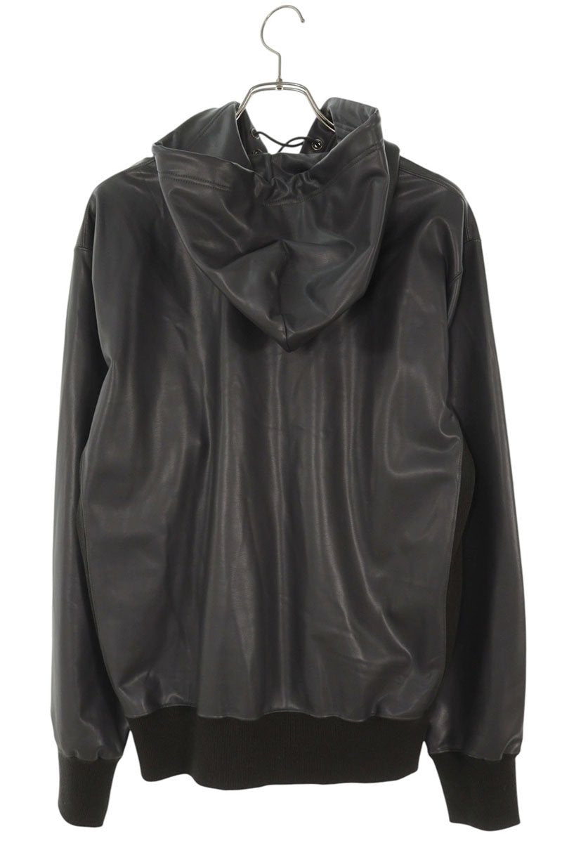 JOHNLAWRENCESULLIVAN Stretch Vegan Leather Pullover Size S