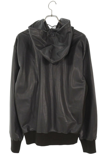 JOHNLAWRENCESULLIVAN Stretch Vegan Leather Pullover Size S