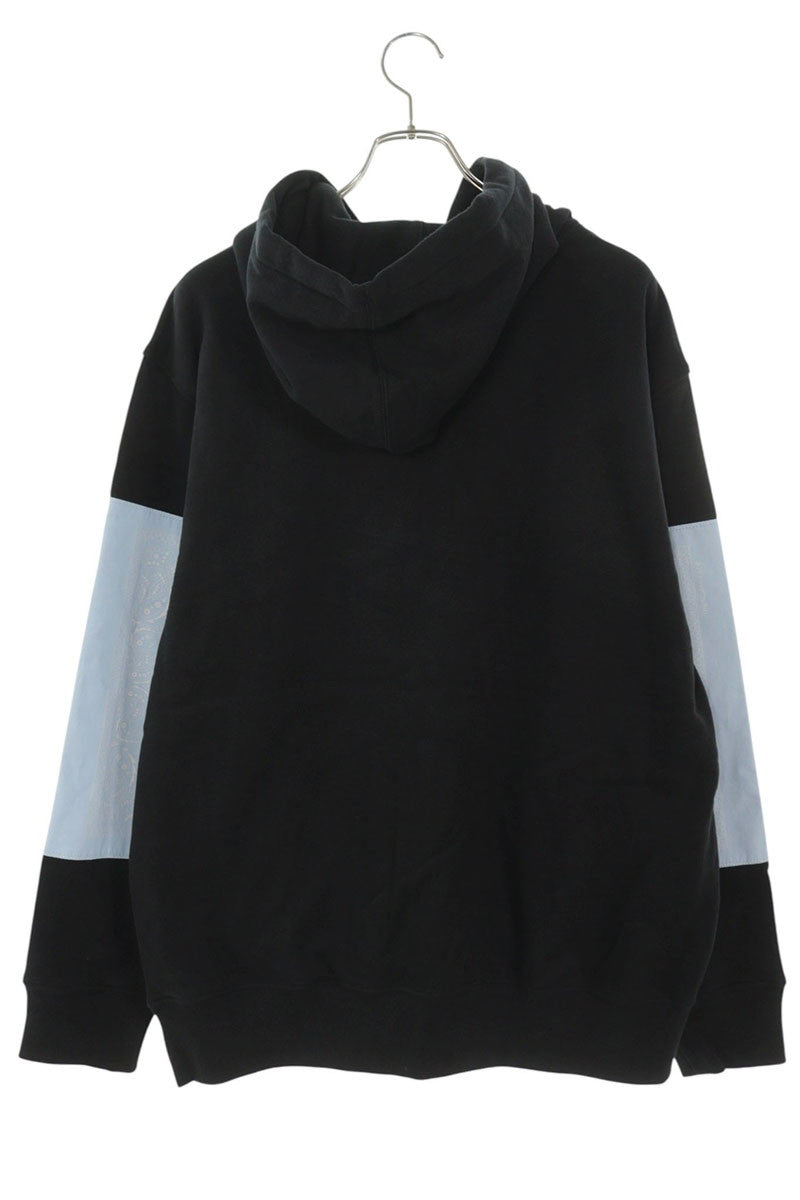 SUPREME x TNF 22SS Bamdana Hooded Sweatshirt Black Size L