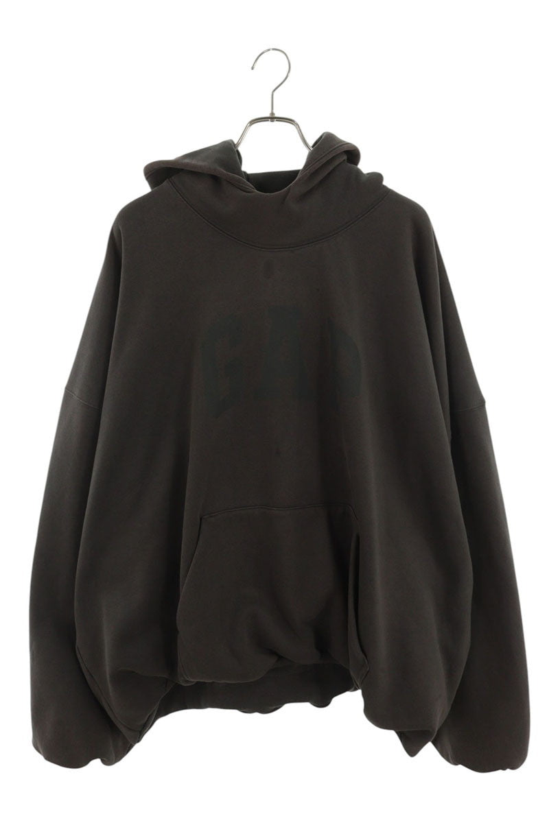YEEZY DOVE Print Oversized Hoodie Gray Size XXL