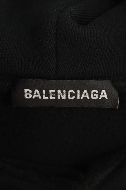 BALENCIAGA 19AW Speedhunters Pullover Hoodie Black Size XS