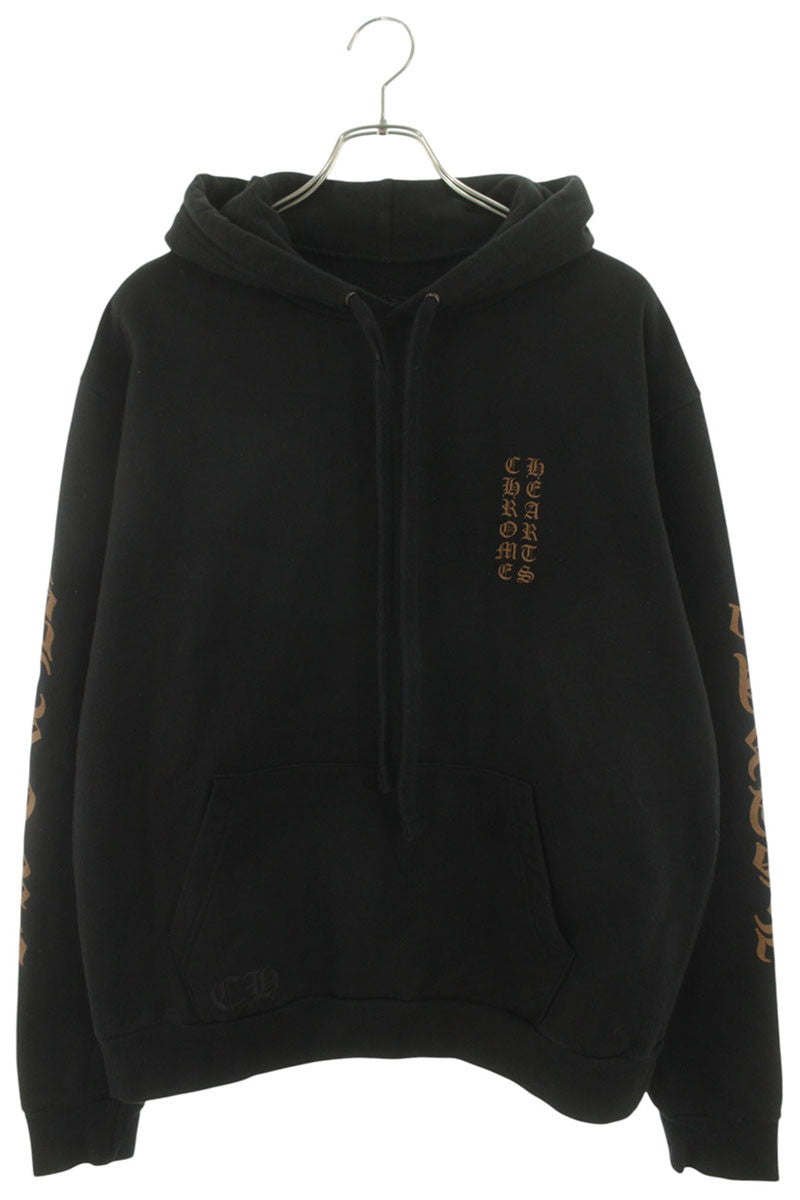 Chrome Hearts SWTSHRT PLVR Arm Logo Print Hoodie Size S