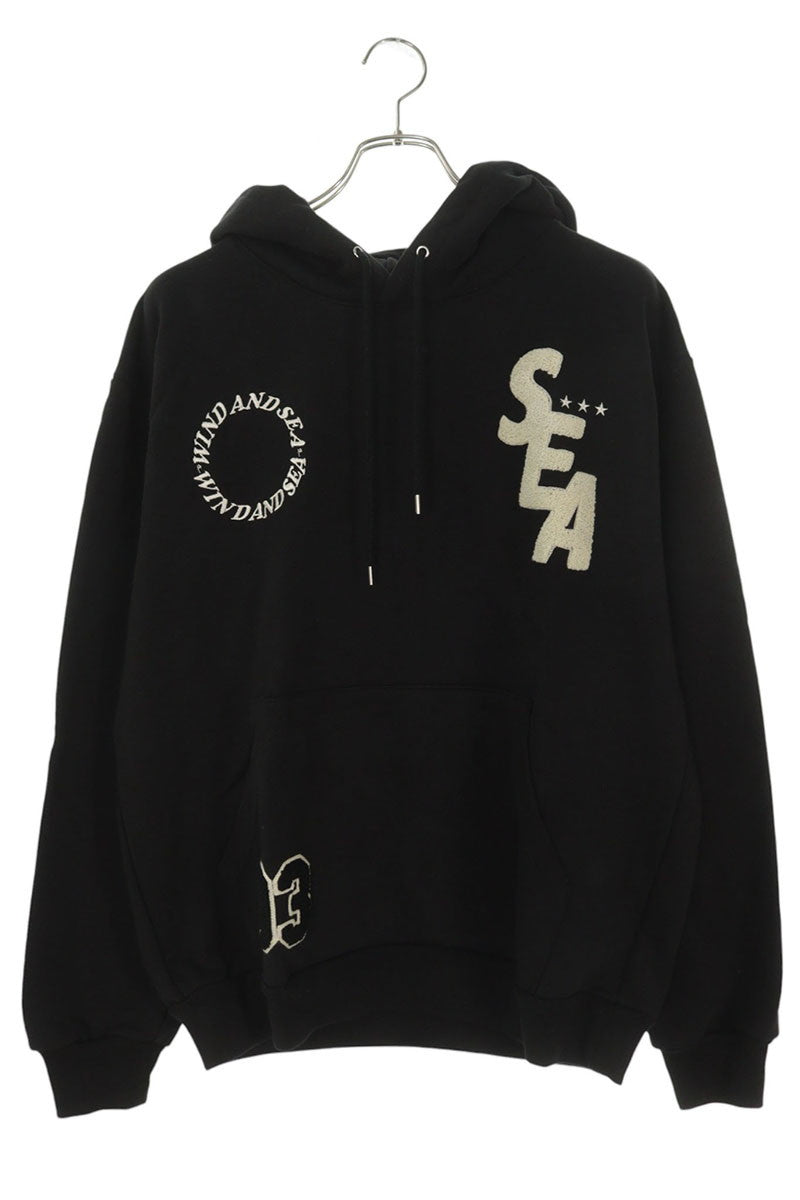 WIND AND SEA Ron Lewis Hoodie Black Size L
