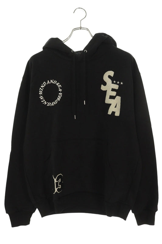 WIND AND SEA Ron Lewis Hoodie Black Size L