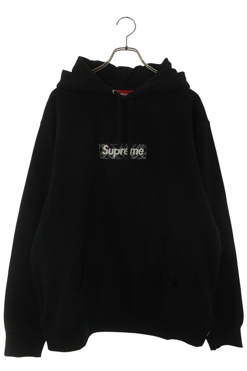 SUPREME Bandana Box Logo Hooded Sweatshirt Size XL
