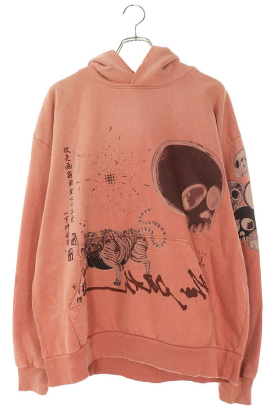 MURAKAMITAKASHI CACTUS JACK Path Graphic Hoodie Pink Size XL