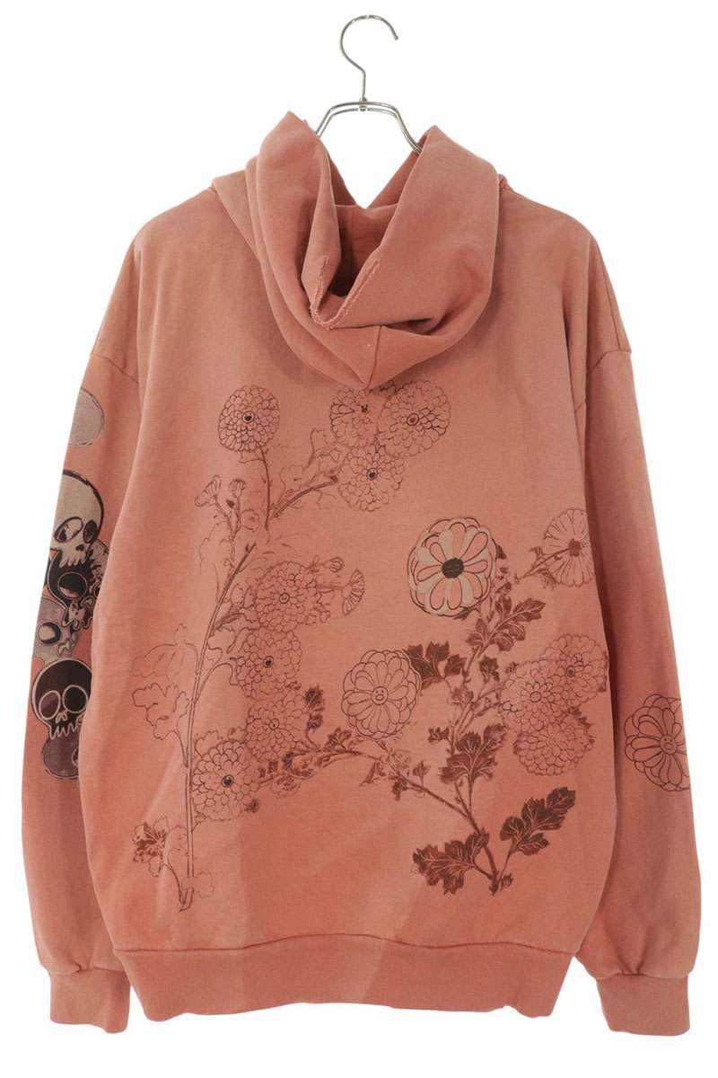 MURAKAMITAKASHI CACTUS JACK Path Graphic Hoodie Pink Size XL