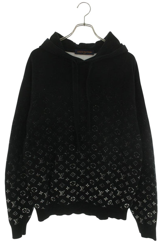 LOUISVUITTON 23SS Monogram Gradient Jacquard Hoodie Size XL