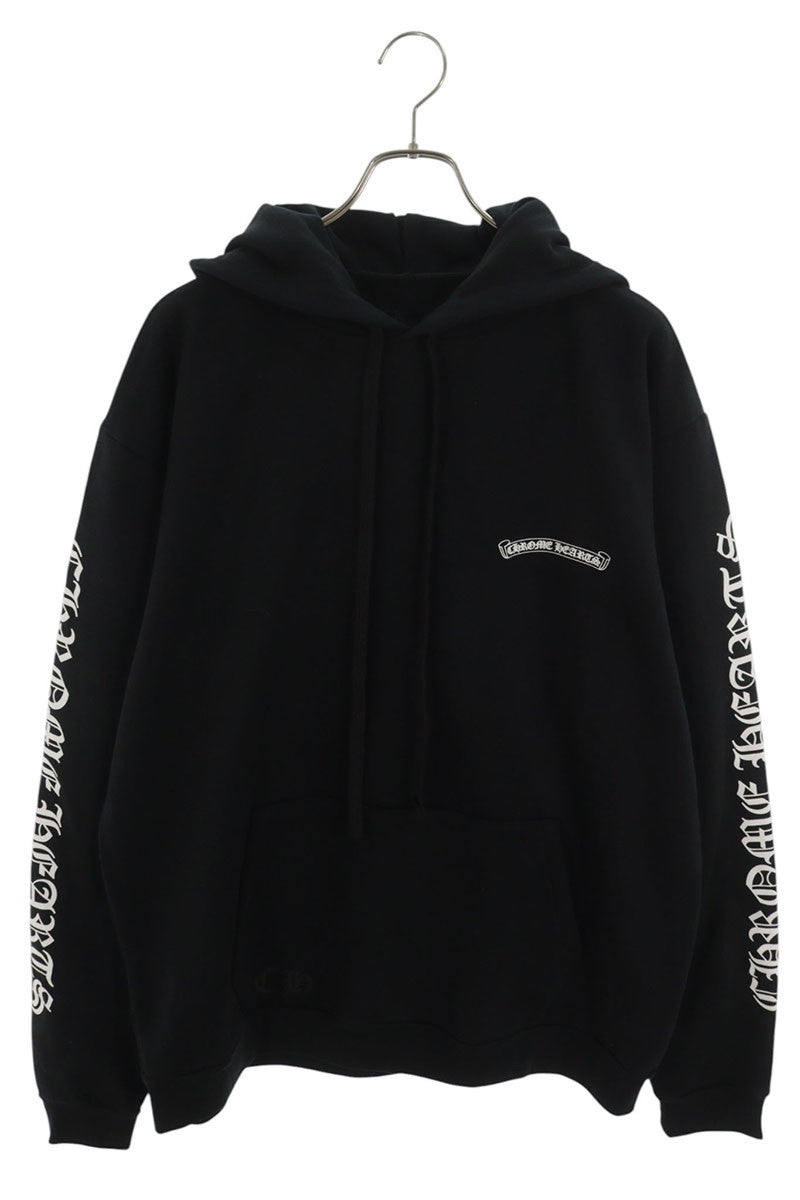 Chrome Hearts SWTSHRT PLVR Back Scroll Label Print Size L