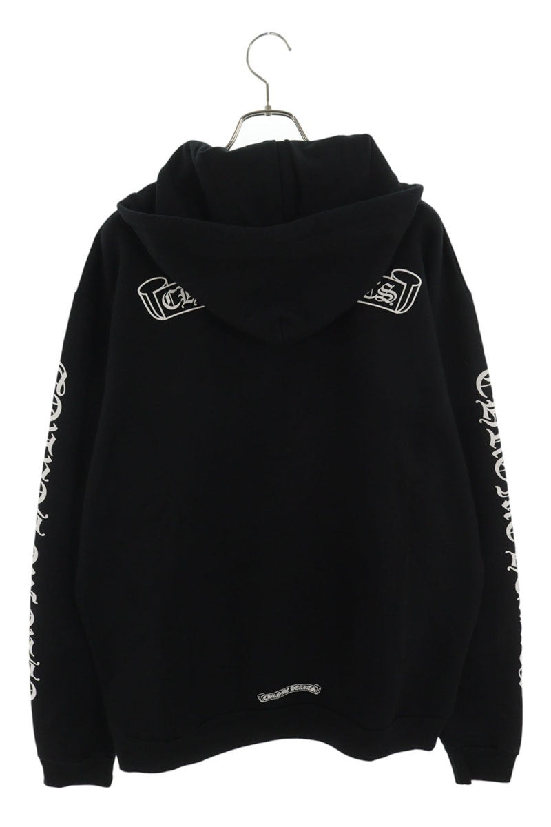 Chrome Hearts SWTSHRT PLVR Back Scroll Label Print Size L