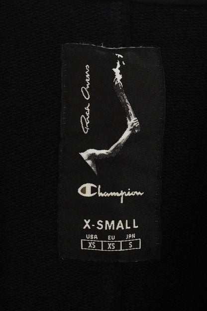Rick Owens x Champion Mountain Parka Black Size XS