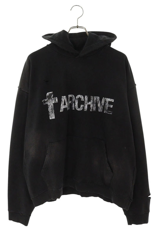 FAR FROM WHAT FAR VTG FARARCHIVE Washed Hoodie Black Size S