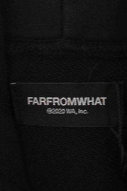 FAR FROM WHAT FAR VTG FARARCHIVE Washed Hoodie Black Size S