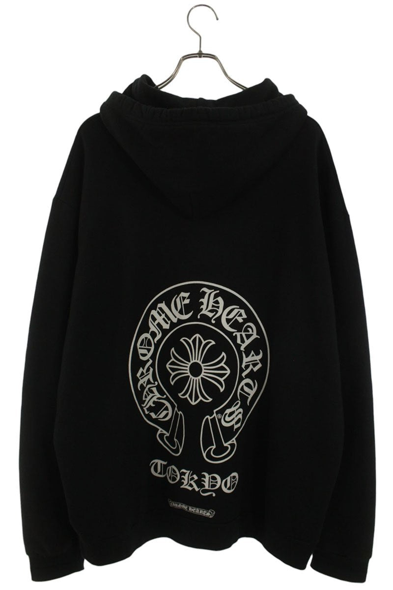 Chrome Hearts SWTSHRT HD PLVR LTD Tokyo Back Black Size XL