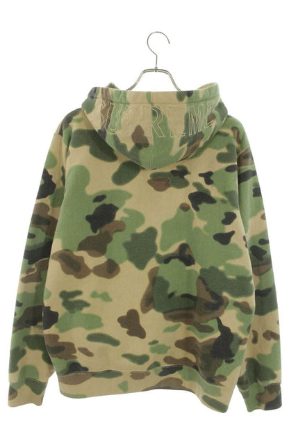 SUPREME 20SS Overdyed Hooded Sweatshirt Camo Size M