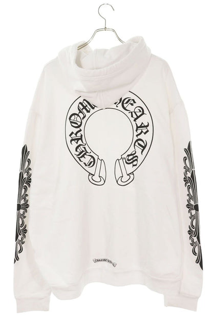 Chrome Hearts SWTSHRT HD PLVR Floral Sleeve Back Size XL