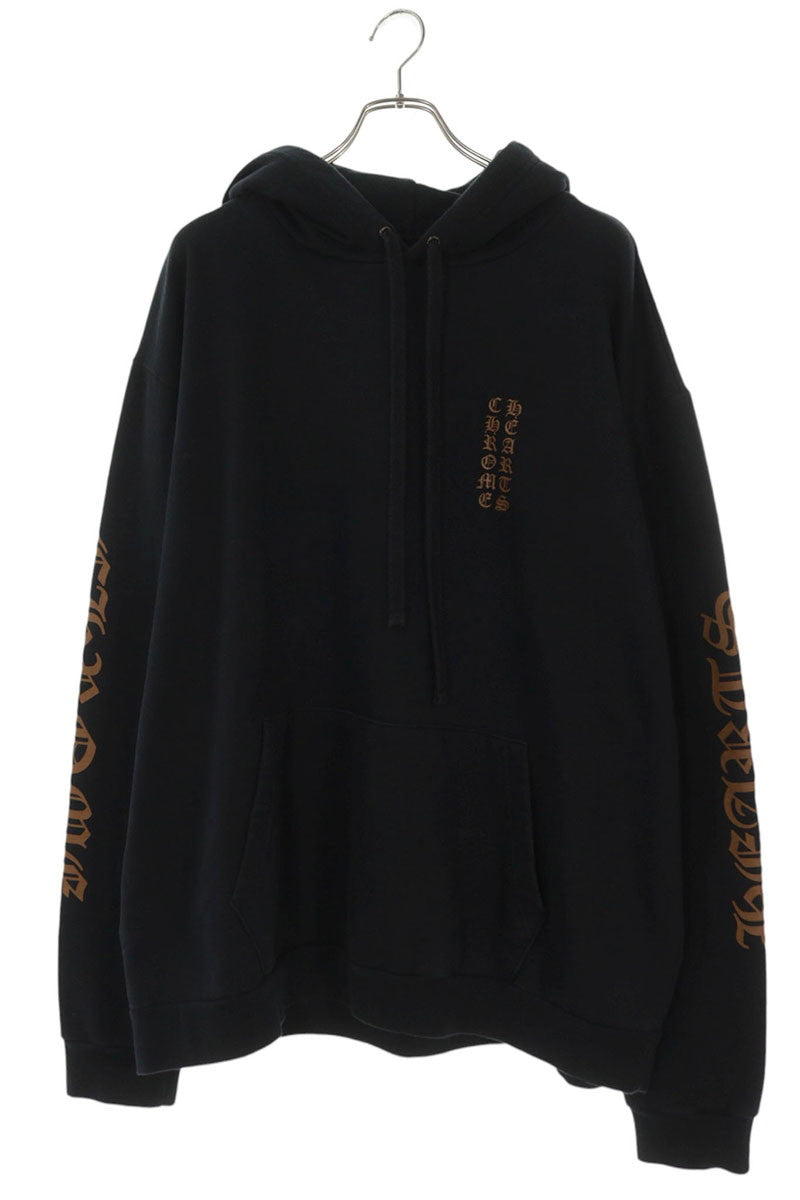 Chrome Hearts SWTSHRT HD PLVR Sleeve Logo Hoodie Size XL