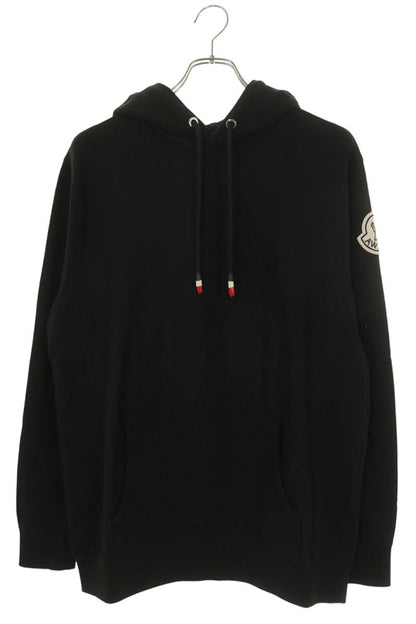 Moncler Genius Back Logo Pullover Hoodie Black Size M