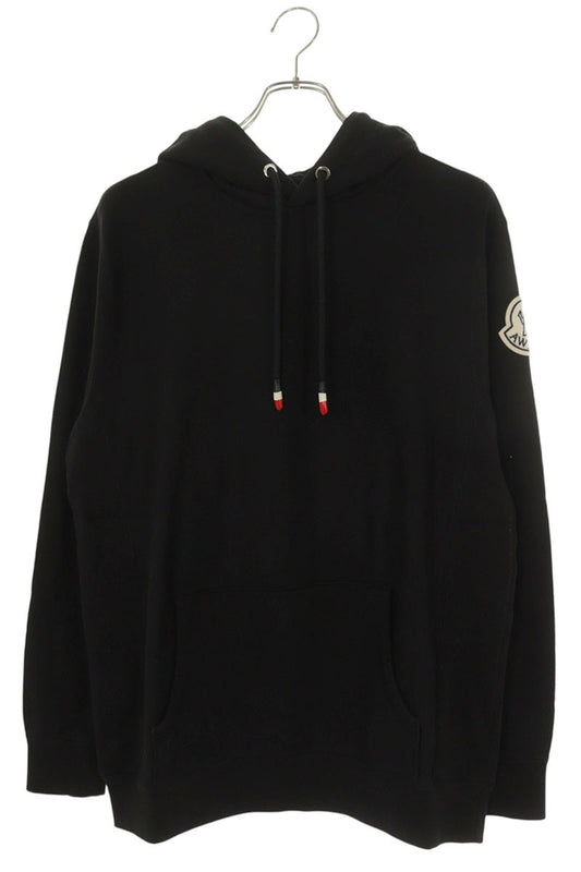 Moncler Genius Back Logo Pullover Hoodie Black Size M