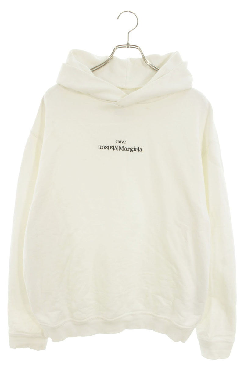Maison Margiela 22SS Reverse Logo Embroidered Hoodie Size XS