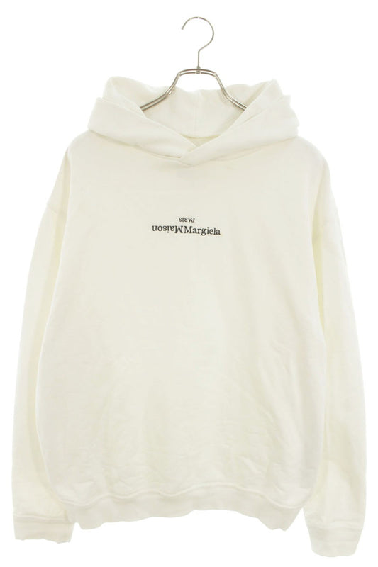 Maison Margiela 22SS Reverse Logo Embroidered Hoodie Size XS