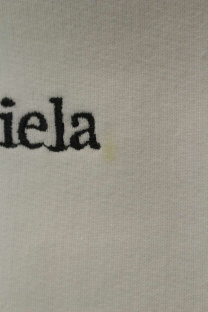 Maison Margiela 22SS Reverse Logo Embroidered Hoodie Size XS