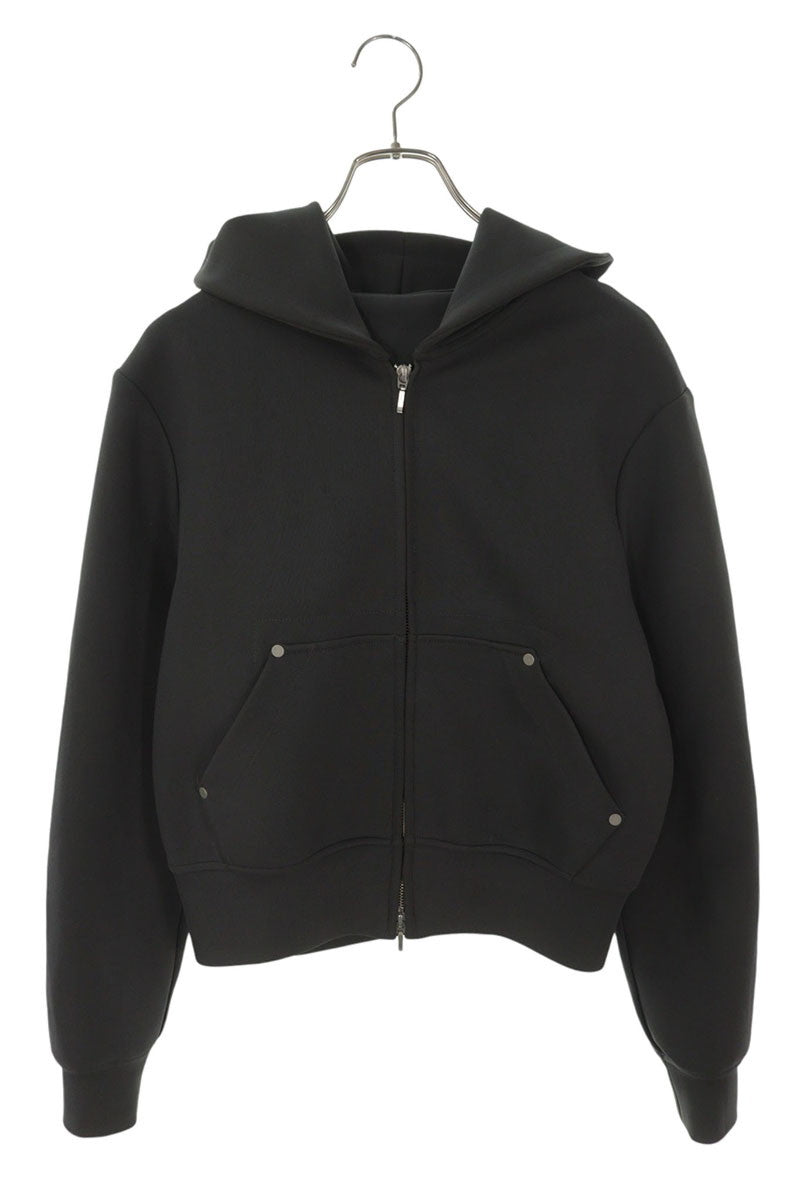 Omar Afridi Zip-Up Hoodie Gray Size S