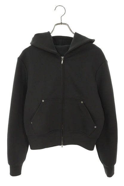 Omar Afridi Zip-Up Hoodie Gray Size S