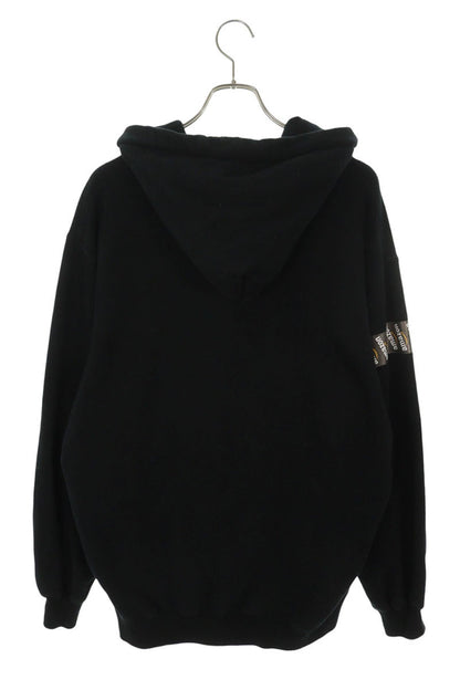 AMBUSH Logo Print Pullover Hoodie Black Size L