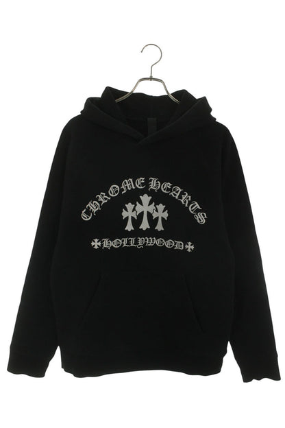 Chrome Hearts SAILIN ON HD PLVR Cemetery Cross Hoodie Size M