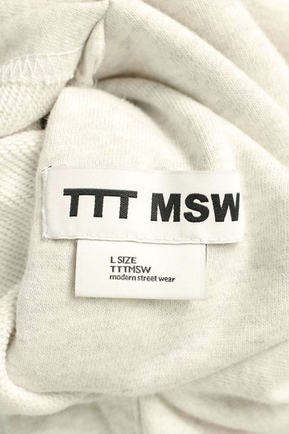 TTT Reversible Fruit Allover Print Hoodie Gray Size L