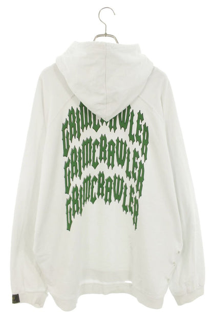 RAF SIMONS 22SS Grim Crawler Distressed Hoodie Multi Size XS