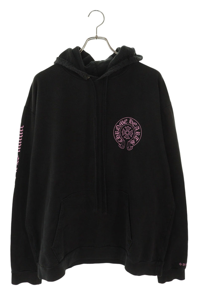Chrome Hearts SWTSHRT PLV Hoodie Black/Pink Size XL
