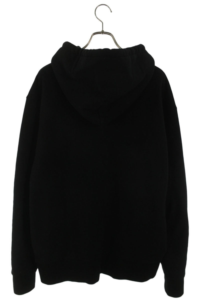 J.W.Anderson Frog Print Pullover Hoodie Black Size L