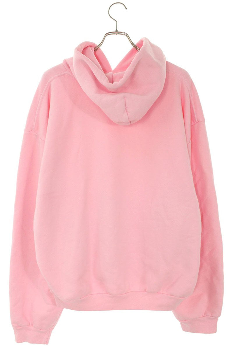 SKYLRK Embossed BIEBERVELLI HOODIE Pink Size L