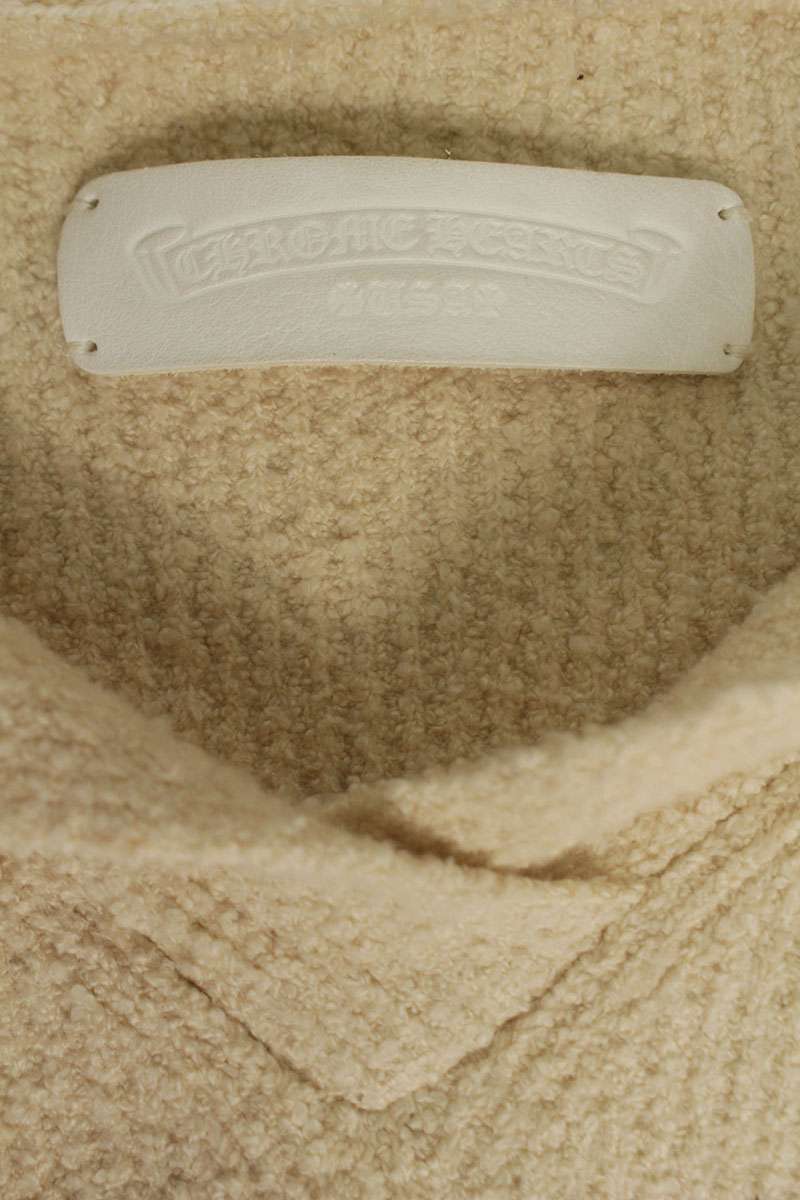 Chrome Hearts Hair-on-Hide Patch Hoodie Multi Size XSM/SML