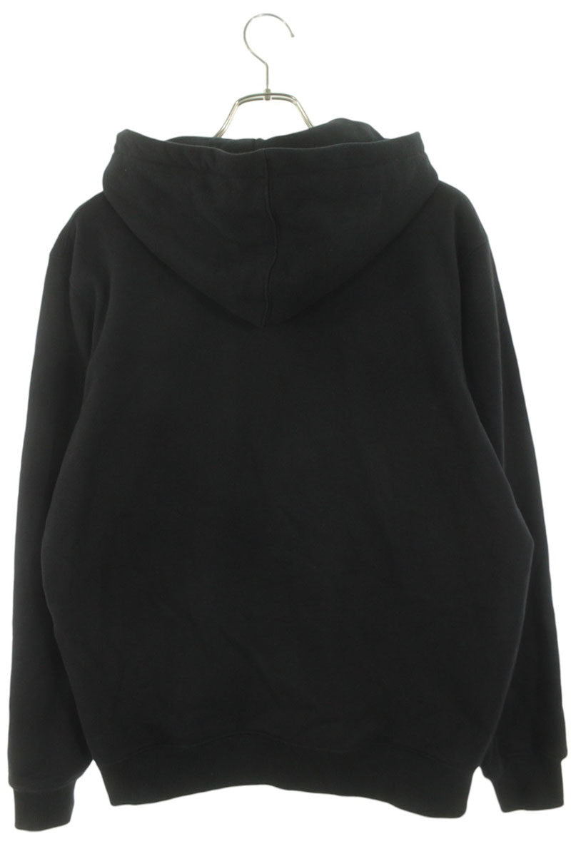 SUPREME 18AW Champion Label Logo Hoodie Black Size M